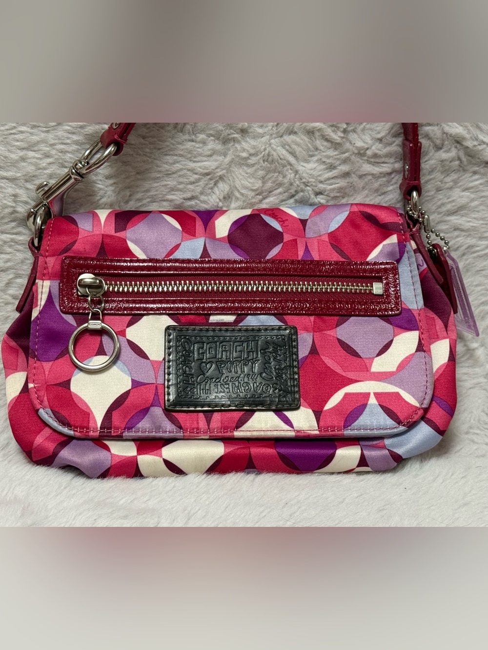 Coach Poppy Kaleidoscope Pink Mini Shoulder bag